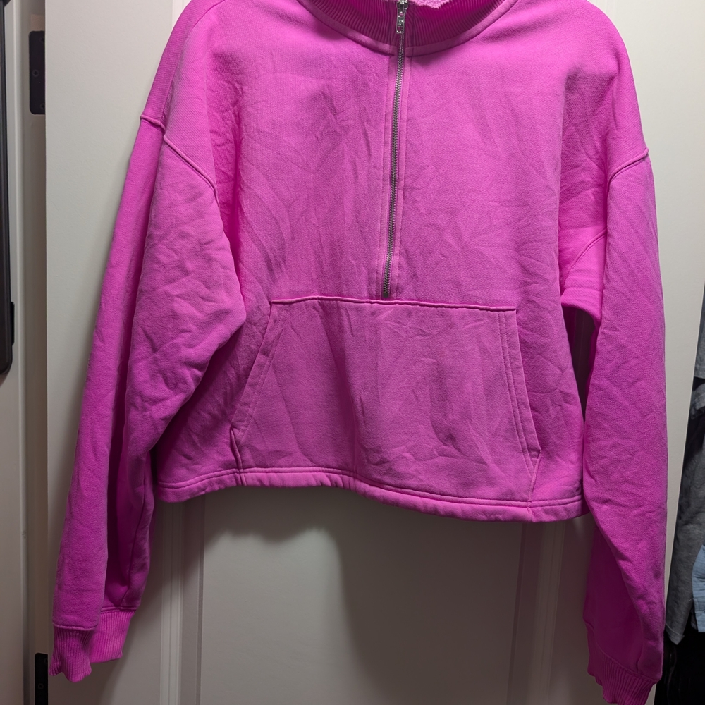PINK Victoria's Secret Fleece Pink Top